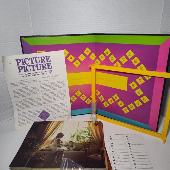 Vintage Picture Picture Game by Golden - 1992 Edition - 100% Complete! - Picture 7 of 7